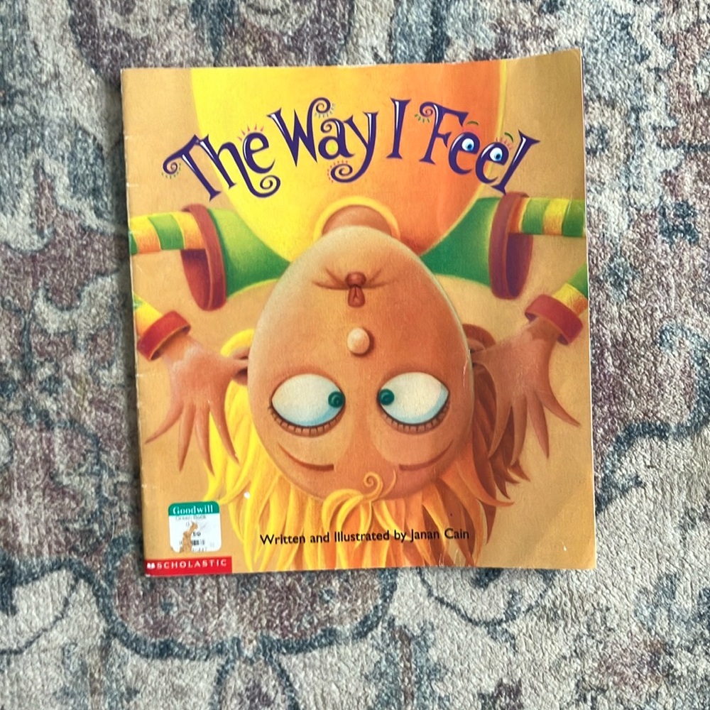 $1 BUNDLED Scholastic's The Way I Feel - Vibrant Kids Book